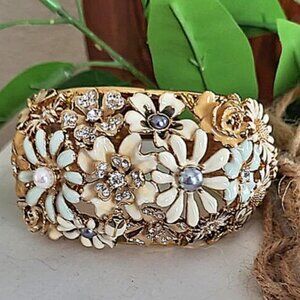 Vintage KJL "Garden Party" Bracelet